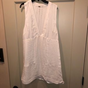 Free People Deep V Shift Dress